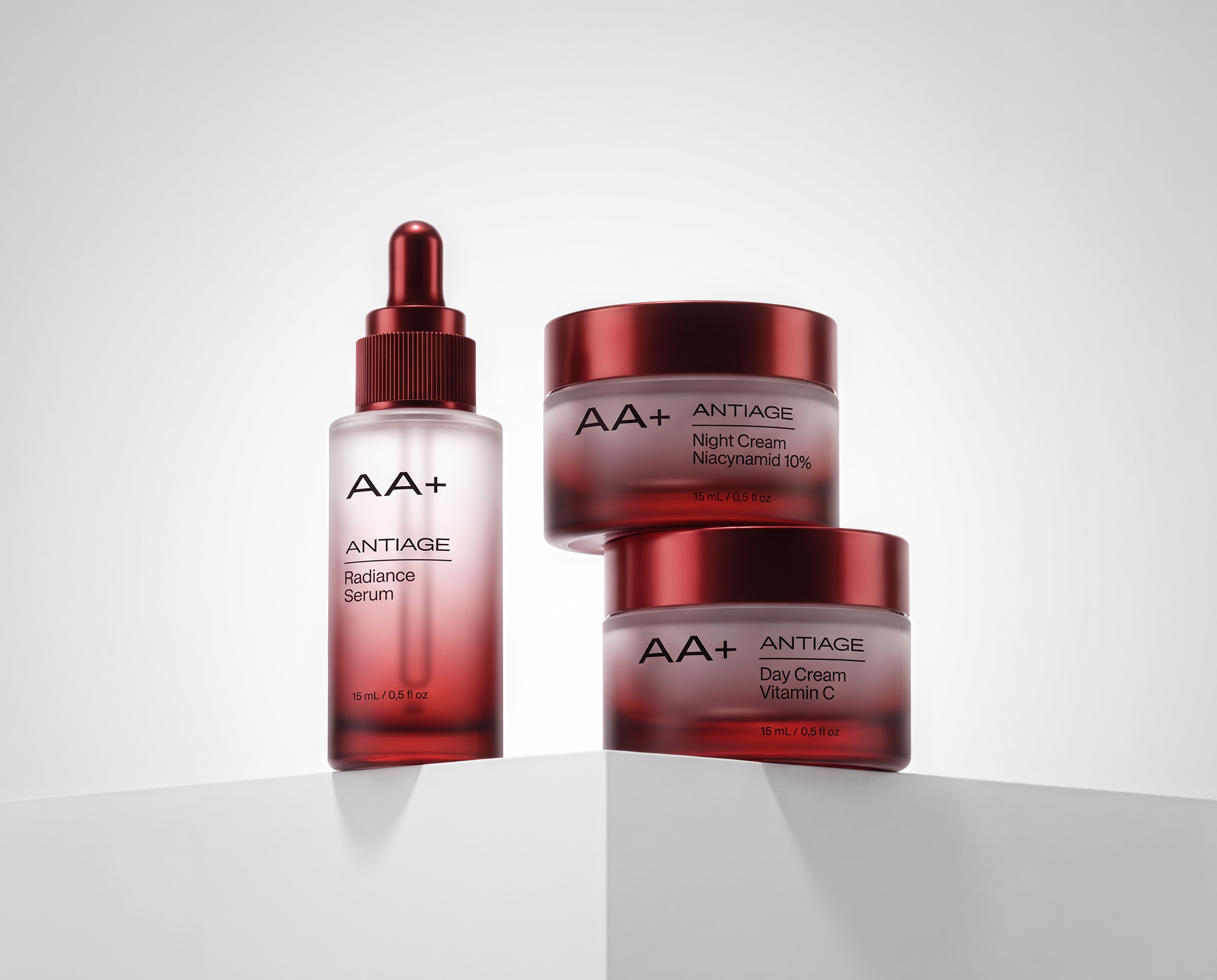 AA+ antiage skincare packaging