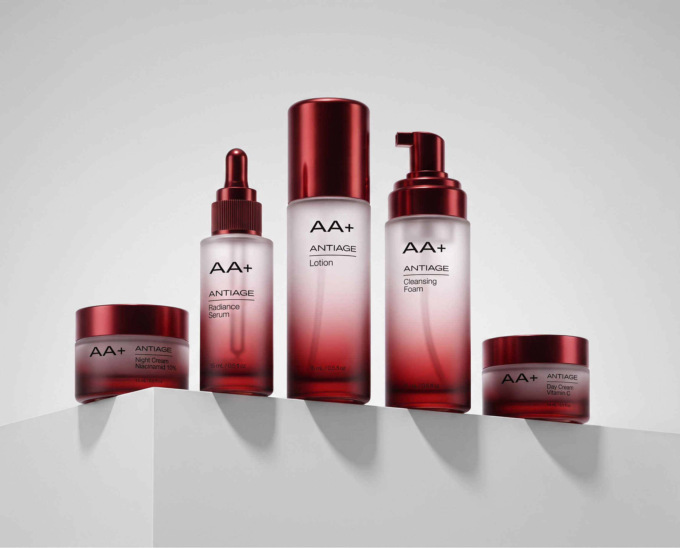 AA+ antiage skincare packaging
