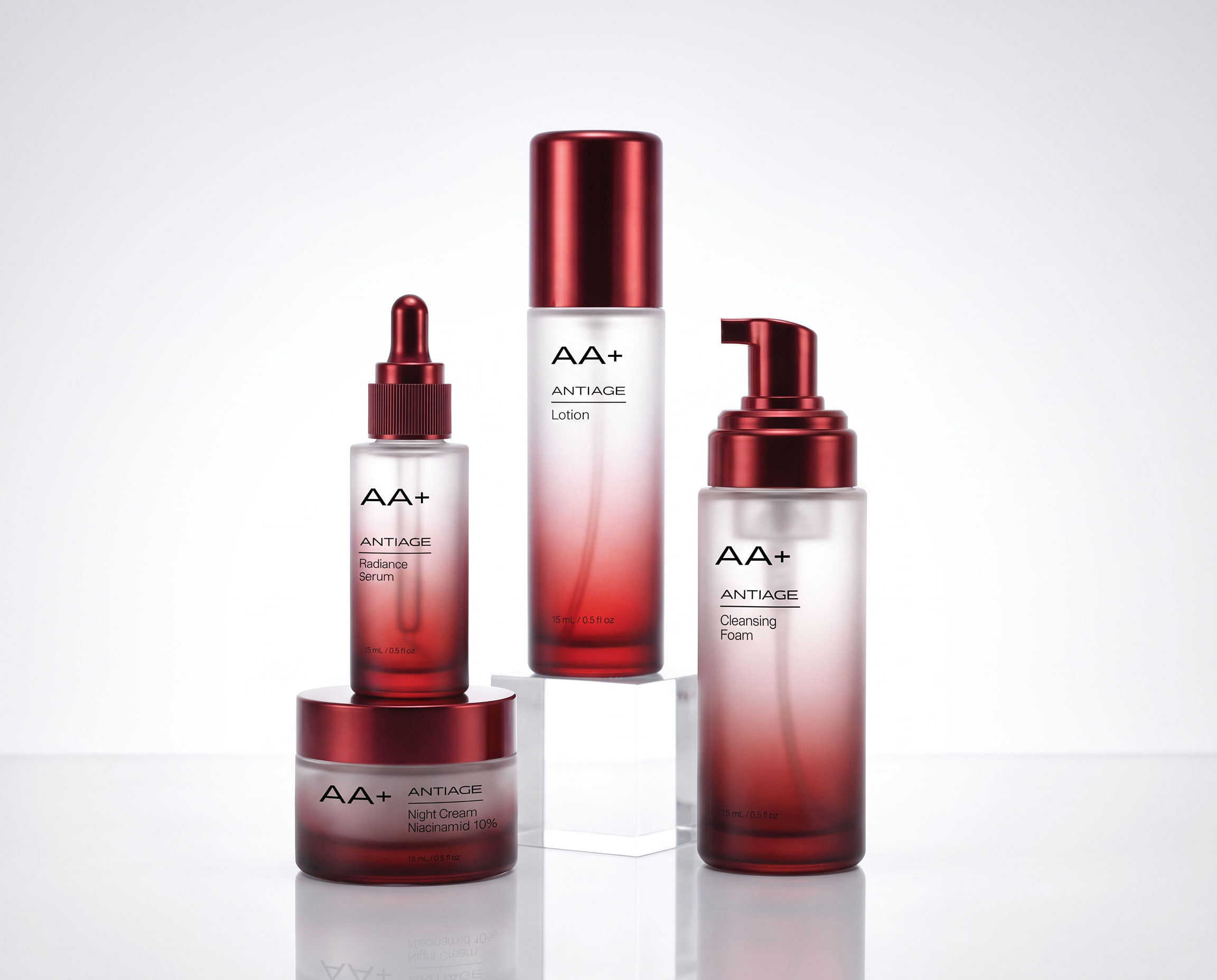 AA+ antiage skincare packaging