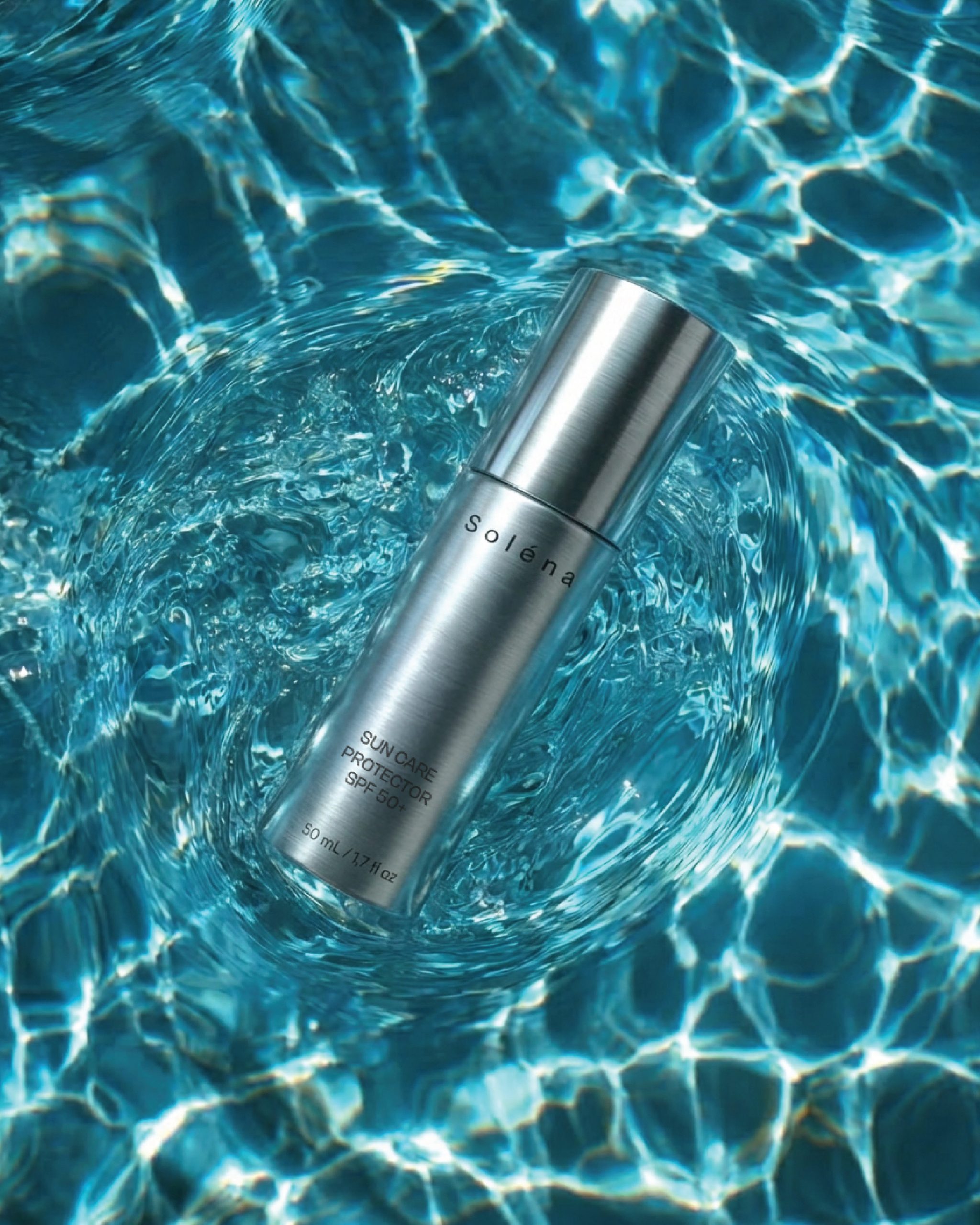 Solėna sun care packaging