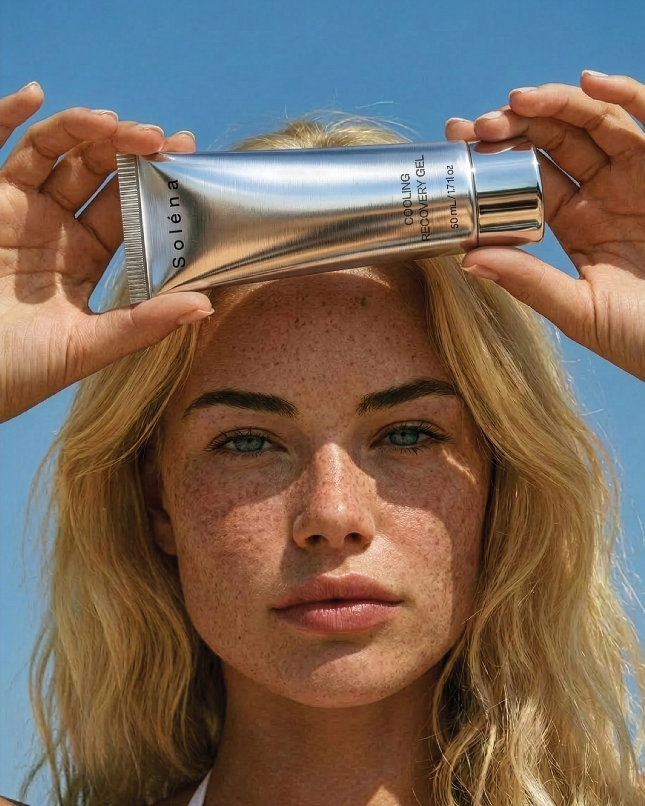 Solėna sun care packaging